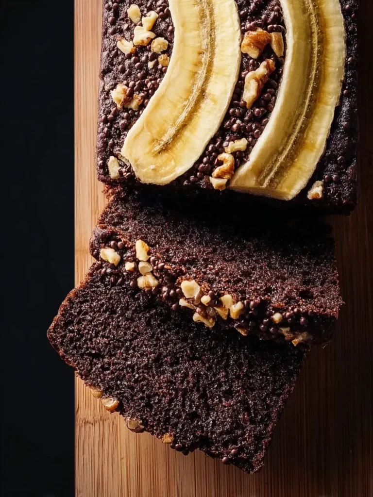 Easy Chocolate Banana Bread First Image