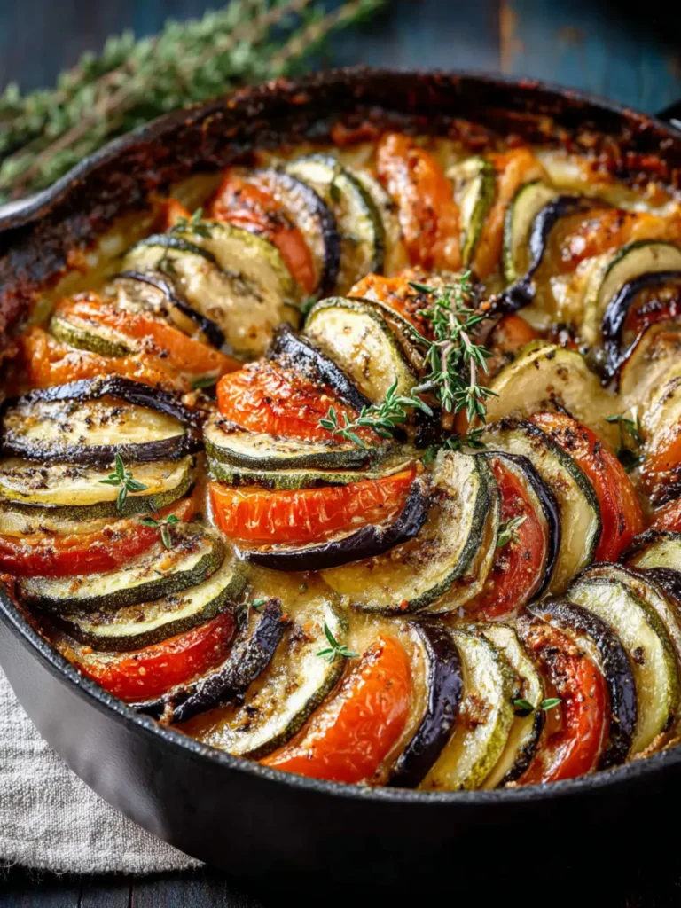 Eggplant And Zucchini Gratin First Image