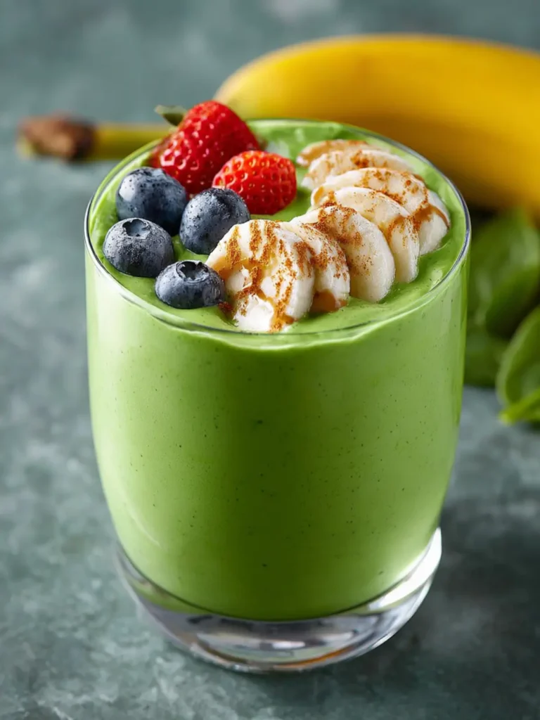 Greek Yogurt Green Smoothie First Image