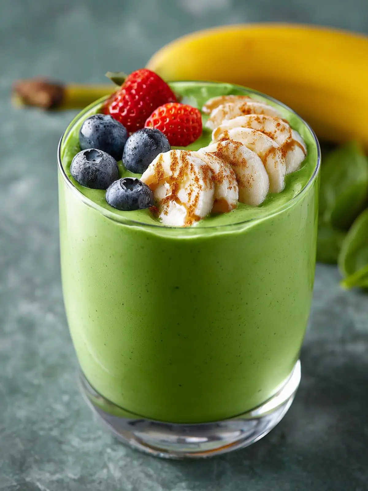 Greek Yogurt Green Smoothie First Image