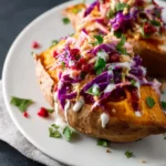 Loaded Sweet Potato with Slaw First Image
