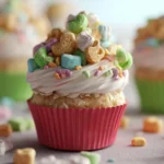 Lucky Charms Cupcakes First Image