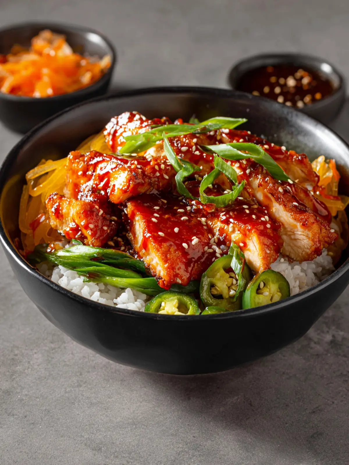 Spicy Gochujang Chicken Bowls First Image