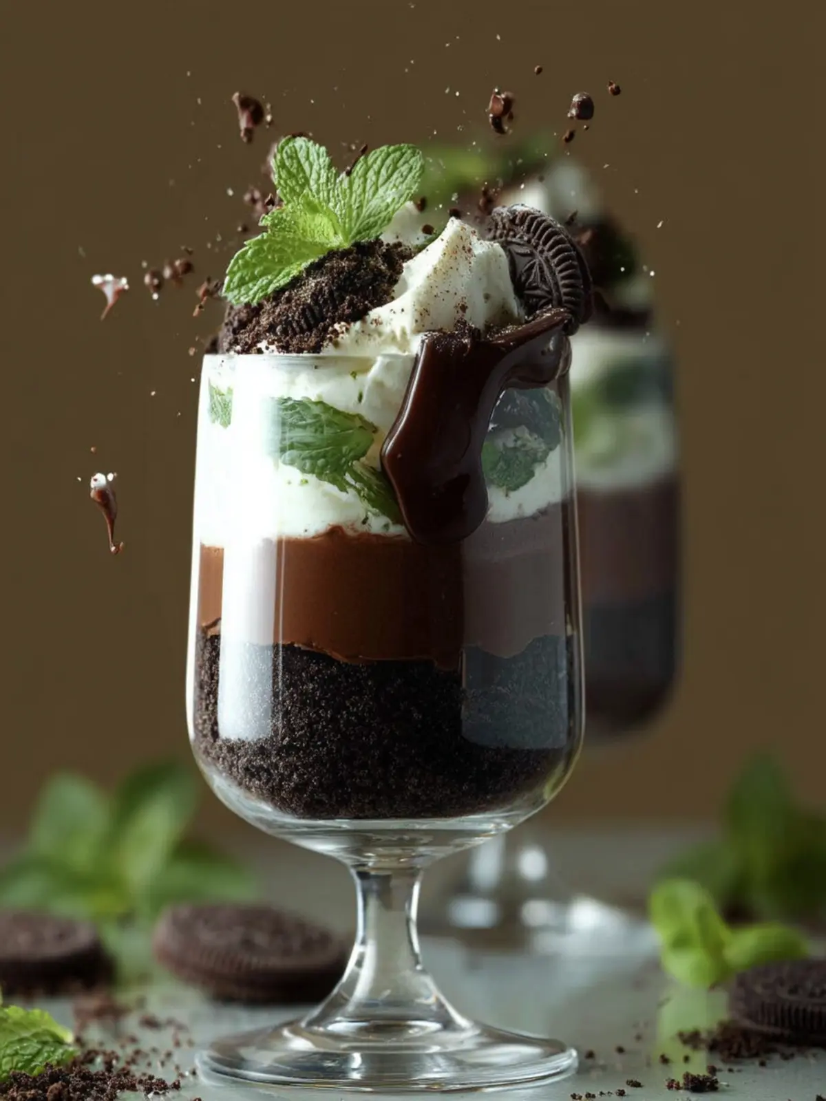 Triple Chocolate Thin Mint Parfait First Image