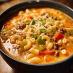 cheeseburger macaroni soup First Image