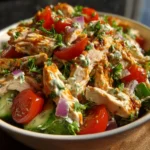 healthy ranch chicken salad First Image