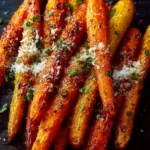parmesan roasted carrots First Image