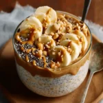 peanut butter banana overnight oats First Image