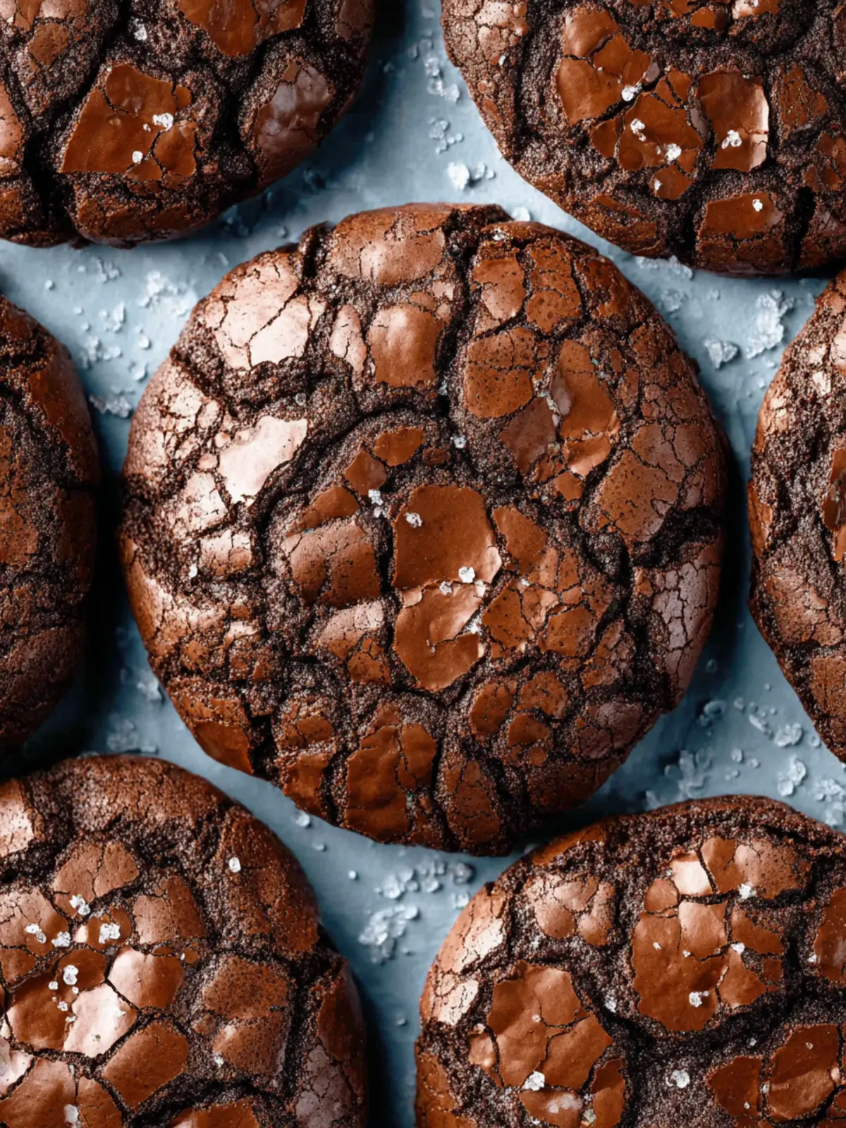Brownie Crinkle Cookies First Image