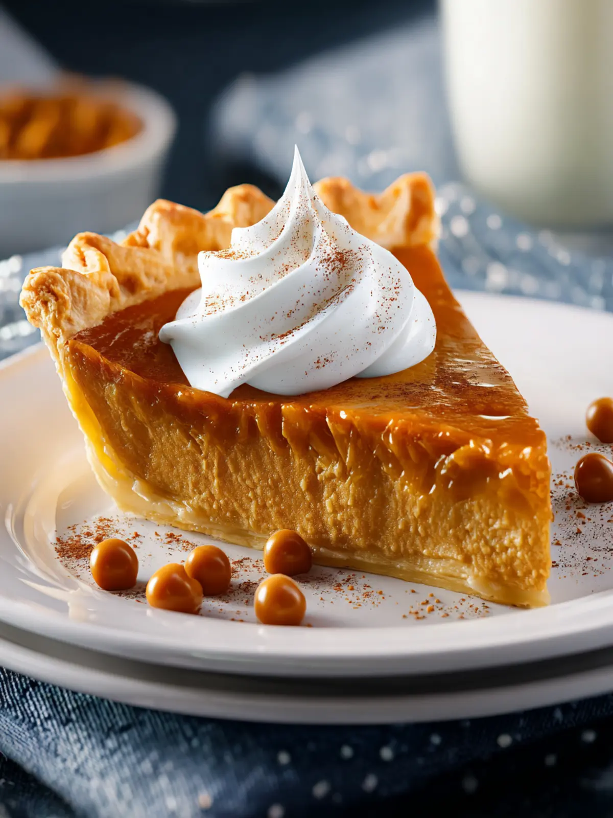 Butterscotch Cinnamon Pie First Image