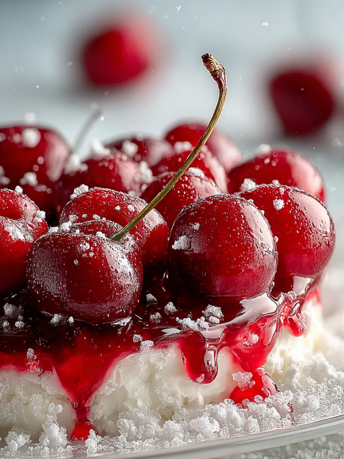 Cherries in the Snow First Image