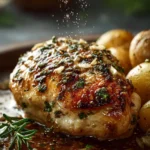 Garlic Herb Chicken First Image