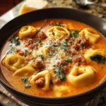 Italian Sausage Tortellini Soup First Image