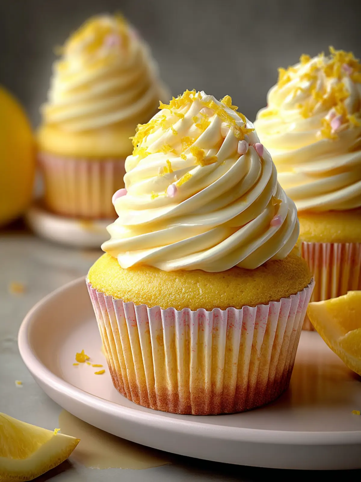 Lemon Cupcakes First Image