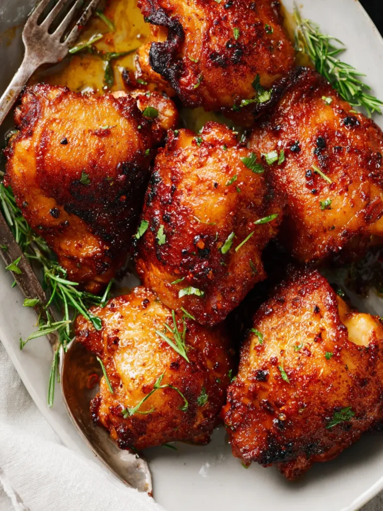 air fryer chicken thighs First Image