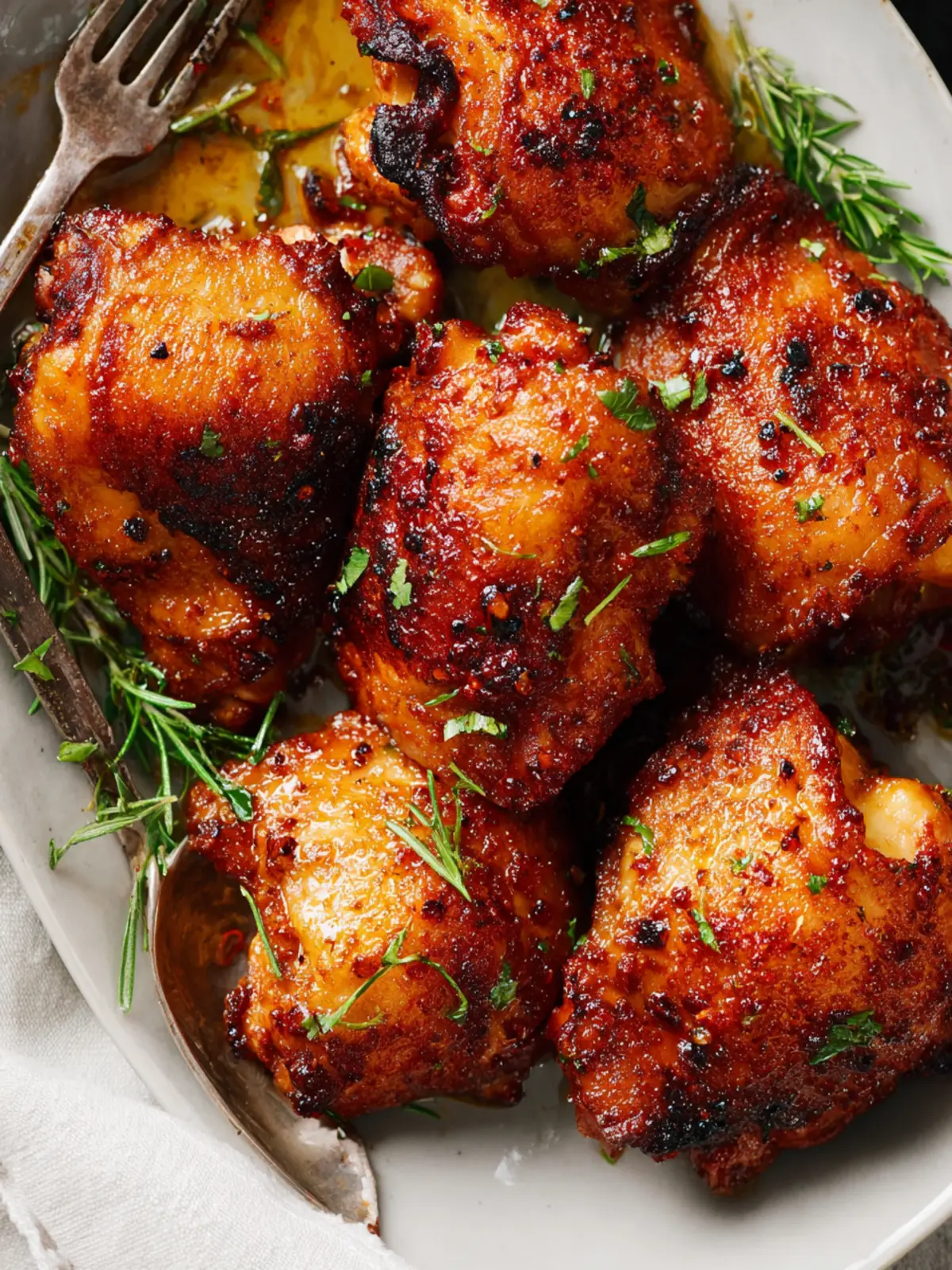 air fryer chicken thighs First Image