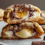 cadbury egg cheesecake stuffed cookies First Image