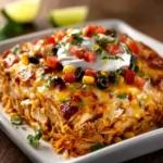 chicken burrito casserole First Image