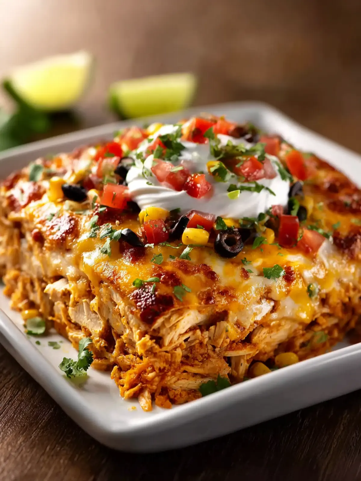chicken burrito casserole First Image