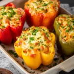 low carb chicken stuffed peppers First Image