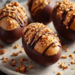 no-bake crunchy peanut butter eggs First Image