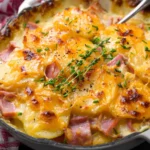 scalloped potatoes ham First Image