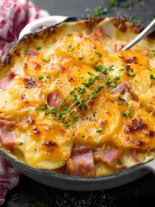 scalloped potatoes ham First Image